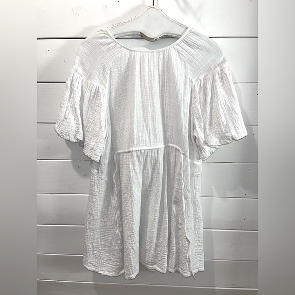 FRED – White Reversible Tunic Dress One Size - Picture 4 of 9
